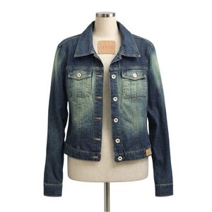 Vintage GUESS Original Denim Trucker Jacket Y2K Women’s L